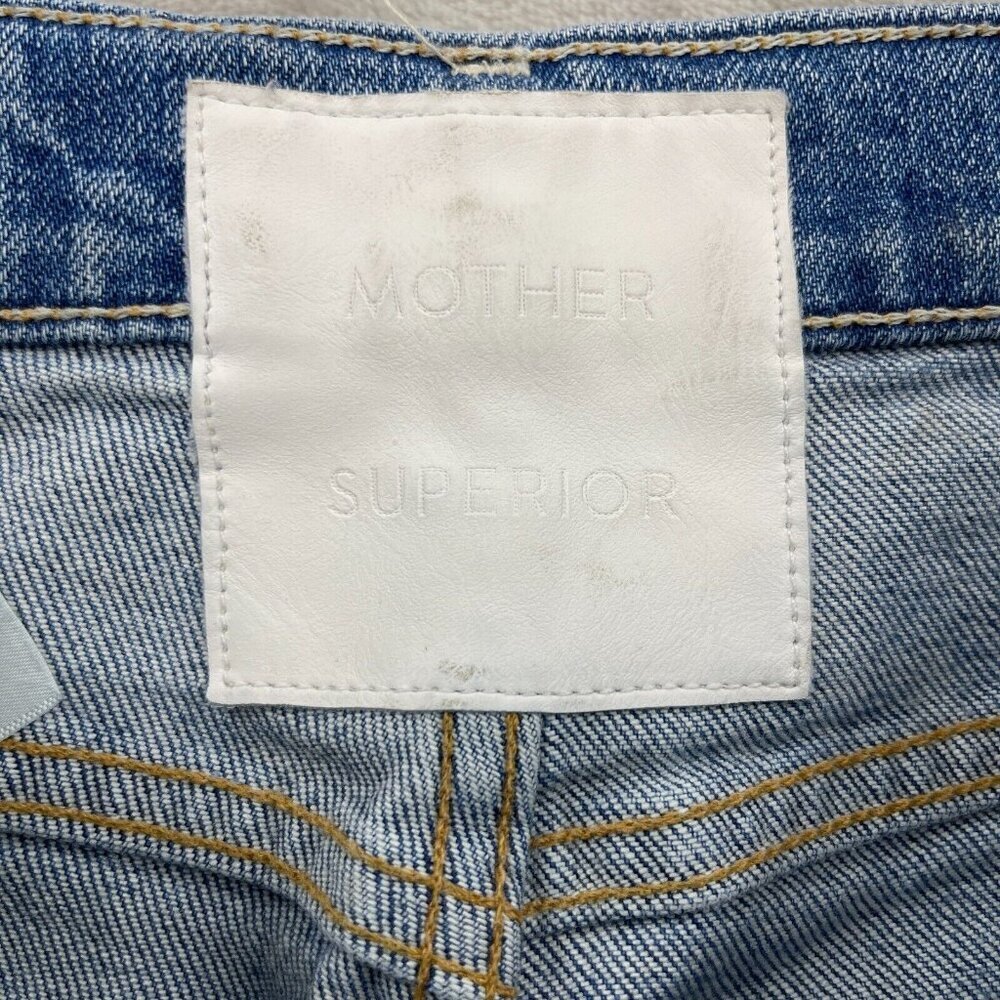 Mother Superior The Tomcat Pray for Hidden Gems Cropped Jeans - Picture 9 of 15